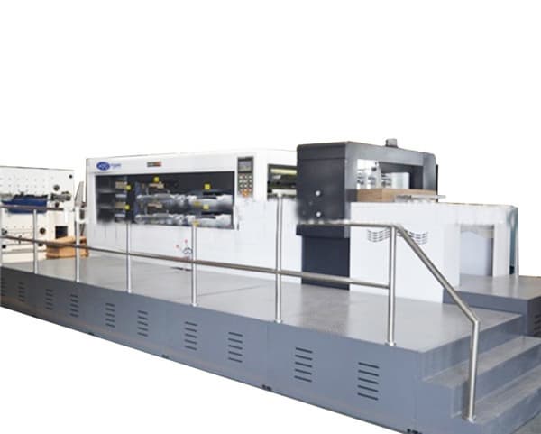 Automatic die_cutting and creasing machine with stripping